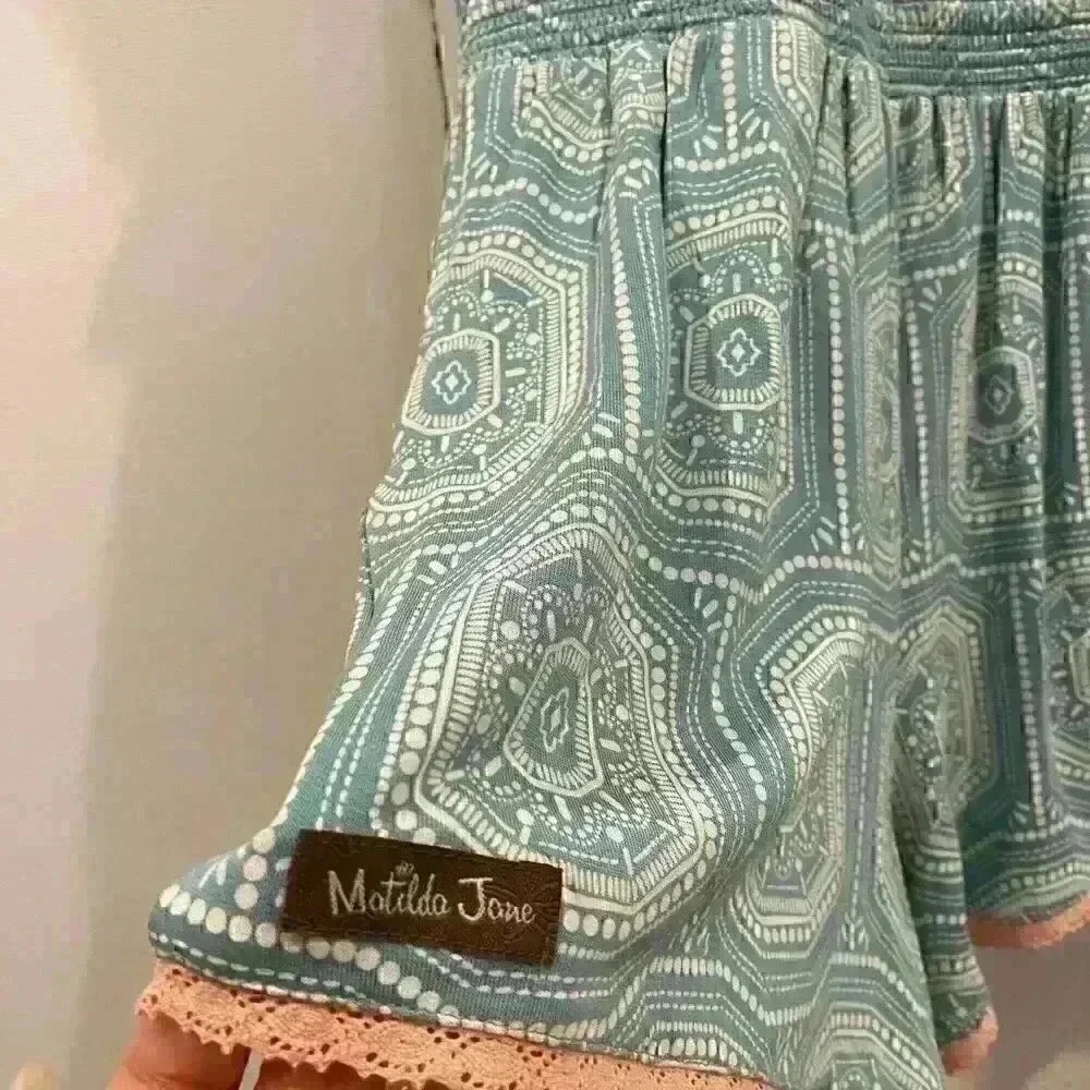 Girls Matilda Jane Beachside Romper Size 12 worn twice